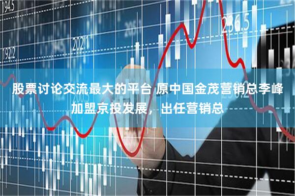股票讨论交流最大的平台 原中国金茂营销总李峰加盟京投发展，出任营销总